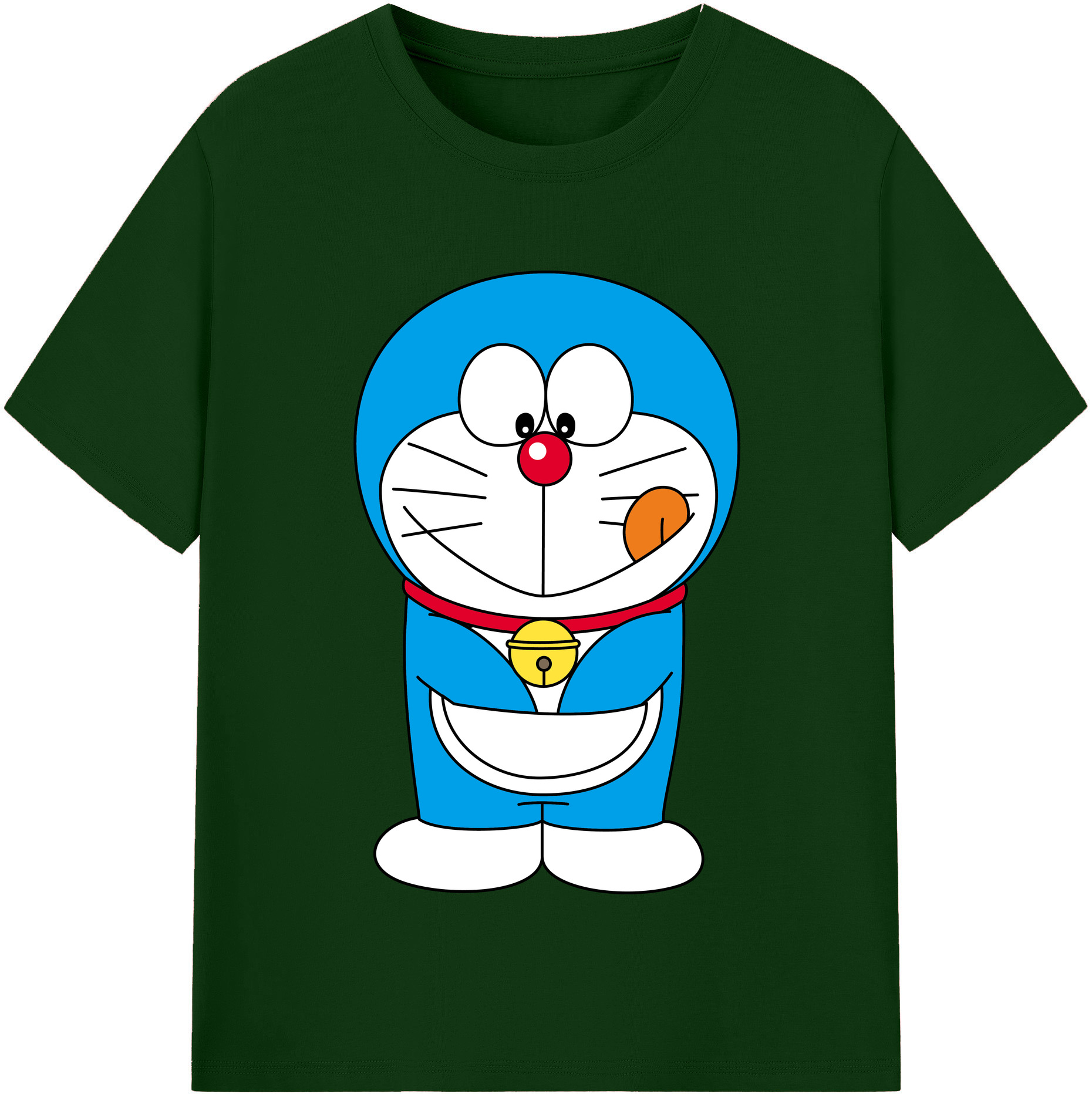 （画像用） ドラえもん Doraemon 綿100％半袖Tシャツ（フロントプリント）